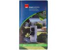colonne de prises de jardin 2x type 13 IP55 prog.hor. pierre bc