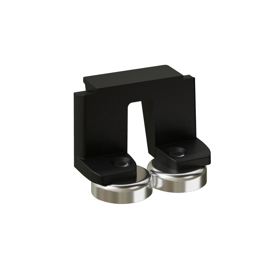 CUBO set di fissaggio aumenti antracite con magnete / 2 pezzi