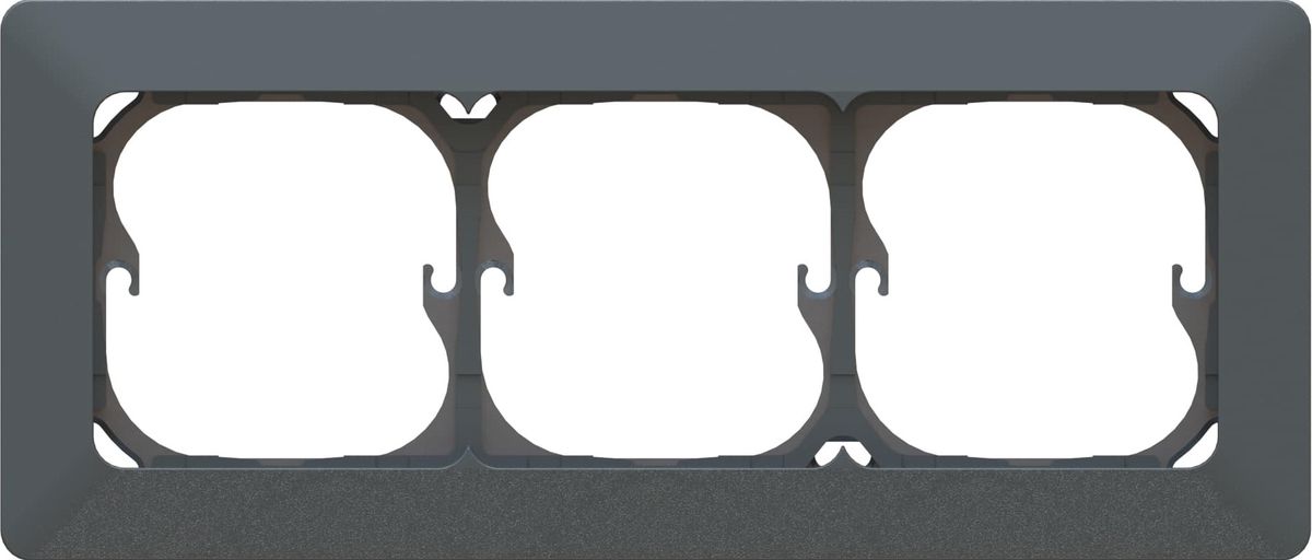 linea di testa INC 1x3 orizzontale priamos antracite