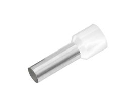 Isol. Aderendhülse 0.5mm² x 8mm weiss DIN 46228-4 verzinnt