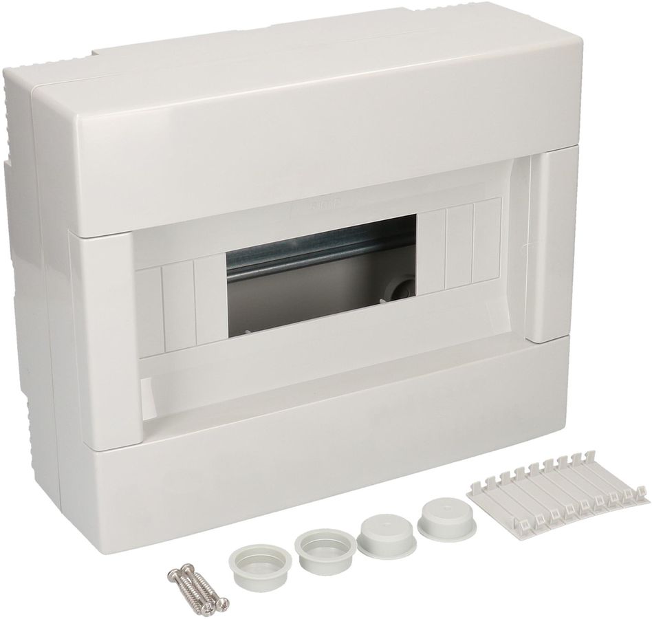 centralini AP 1 fila 12 moduli grigio IP40