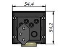 CUBO Steckdoseneinheit schwarz 5x Typ 13 1x Leermodul Magnet