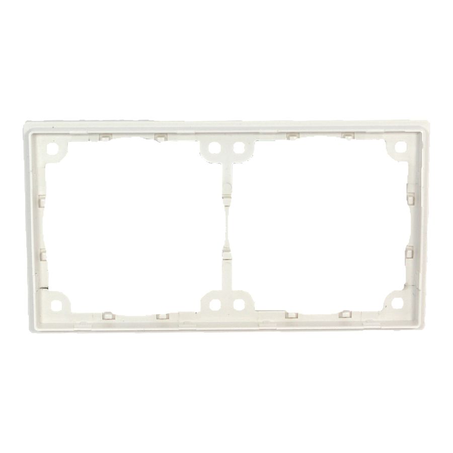 Distanzrahmen 3mm Gr.2x1 Inprojal weiss