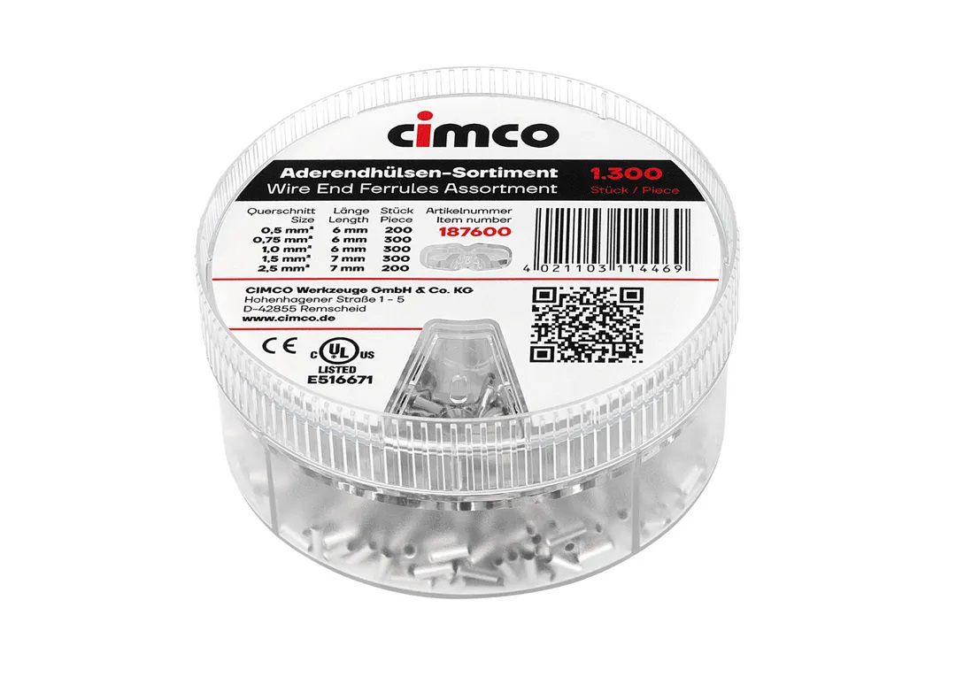 spargitore per capocorda non isolata 0.5-0.75-1-1.5-2.5mm²