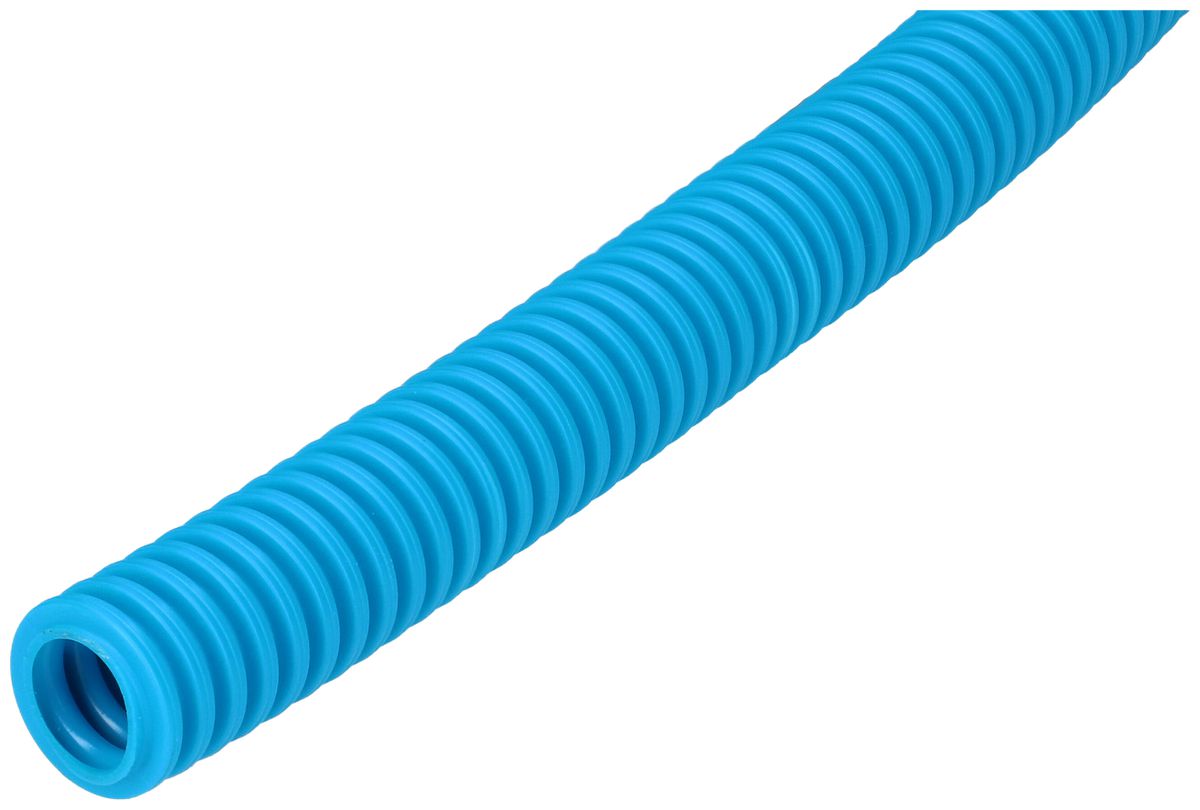 tubo elettrico ondulato M20 L=50m blu