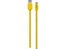 cavo da USB-A a USB-C con impronta del metro 1.2m giallo
