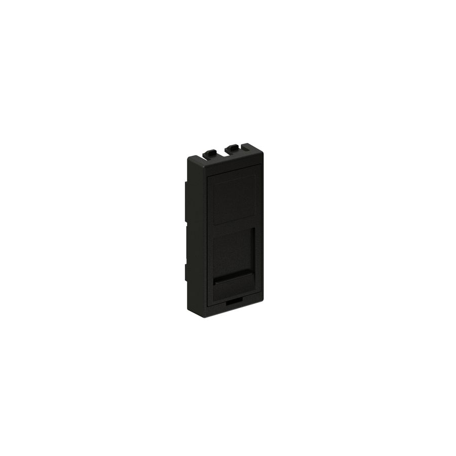 accessori multimediali 45x22.5 antracite copertura per 1x RJ45