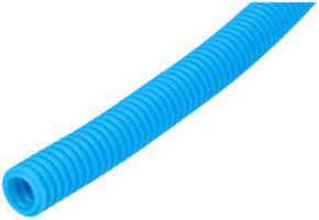 tubo elettrico ondulato M16 L=10m blu
