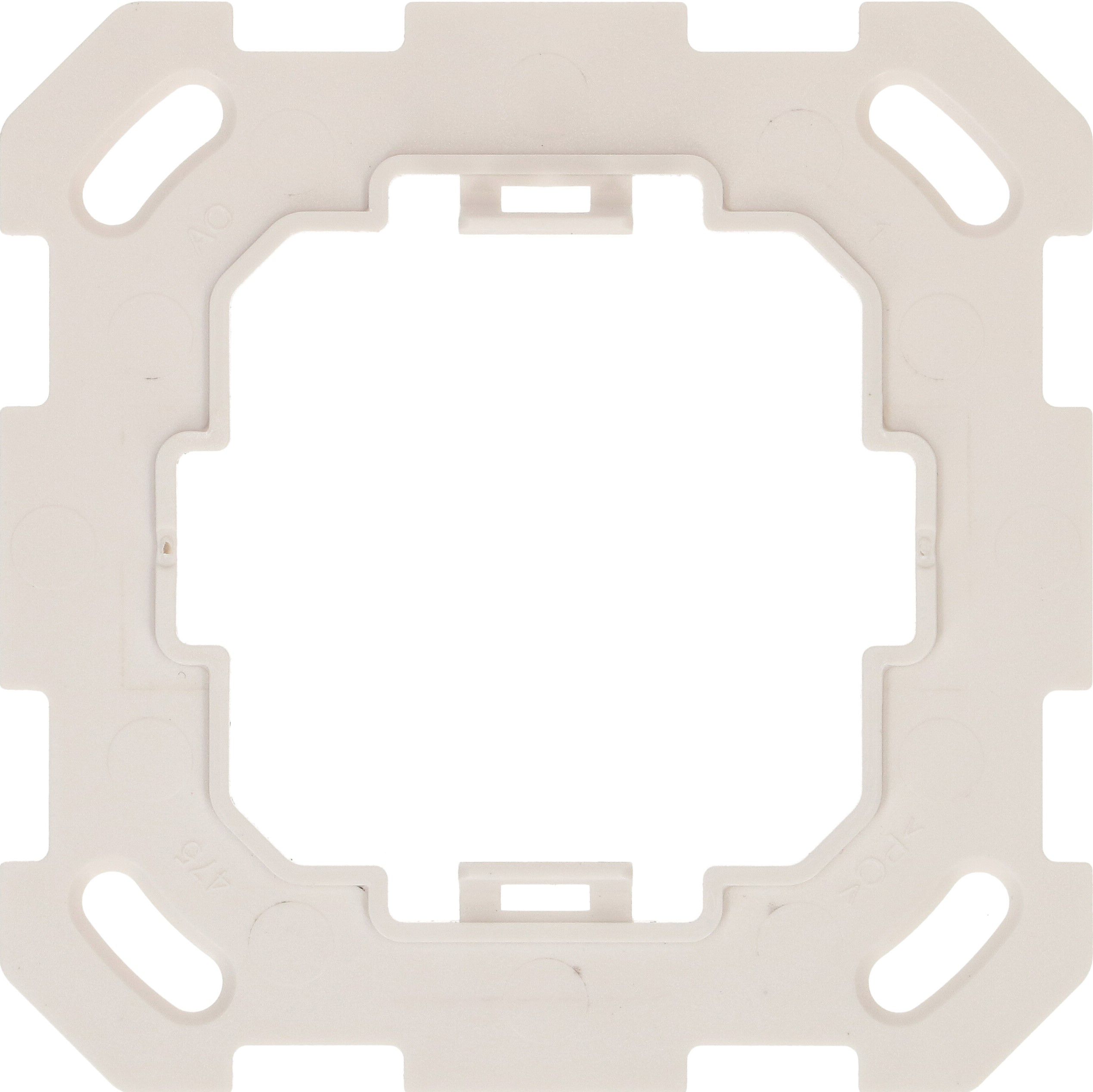 piastra di fissaggio dim.1x1 p.Enocean pul.ba. /doppio AP priamos