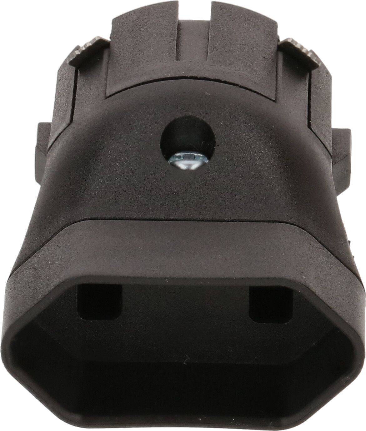 adattatore fisso Schuko - tipo 21 per Powerbanks nero
