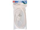 Rallonge TD H05VV-F3G1.0 2m blanc BS type 12 / type 13