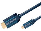 Micro-HDMI Adapterkabel mit Ethernet