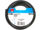 câble TD H05VV-F3G1.5 5m noir