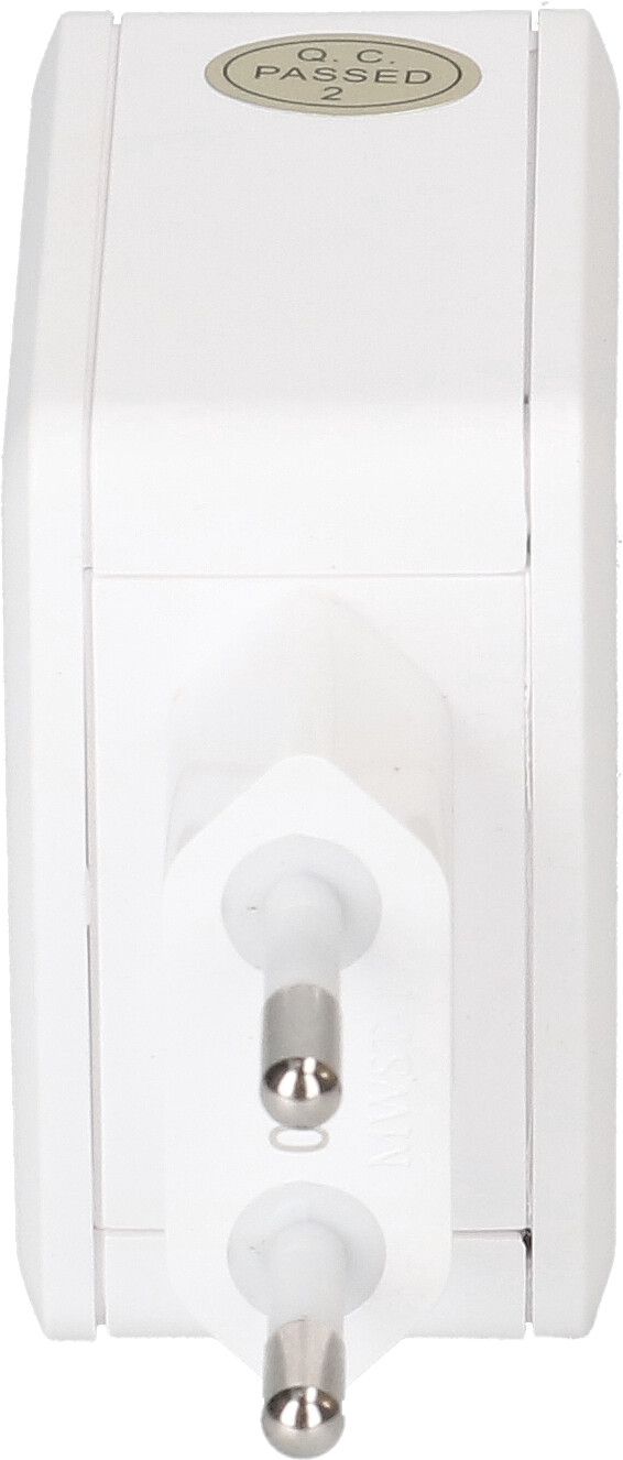 adattatore di ricarica rapida USB 1x USB-C PD 1x USB-A 30W bianco