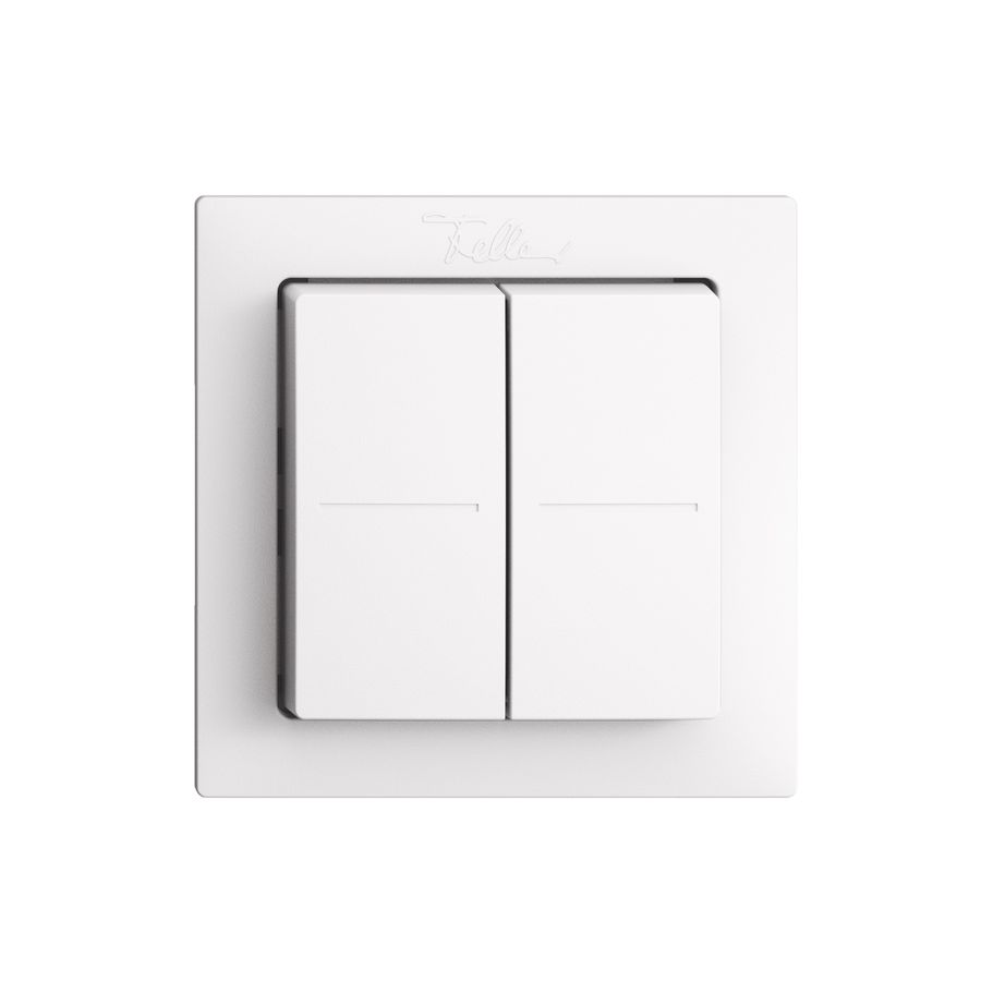 Doppel-Funktaster for Philips Hue Appa.+Frontp. EdizioDue IP20 ws