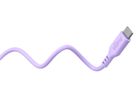 Ladekabel USB-C Silikon 1.5m violett