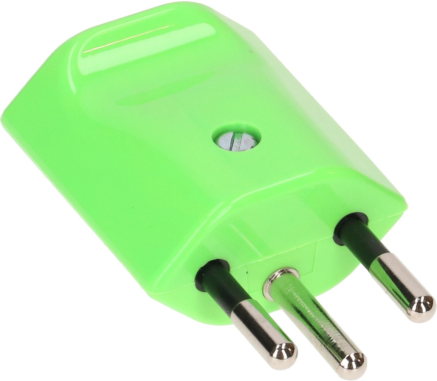 Stecker Typ 12 3-polig grün