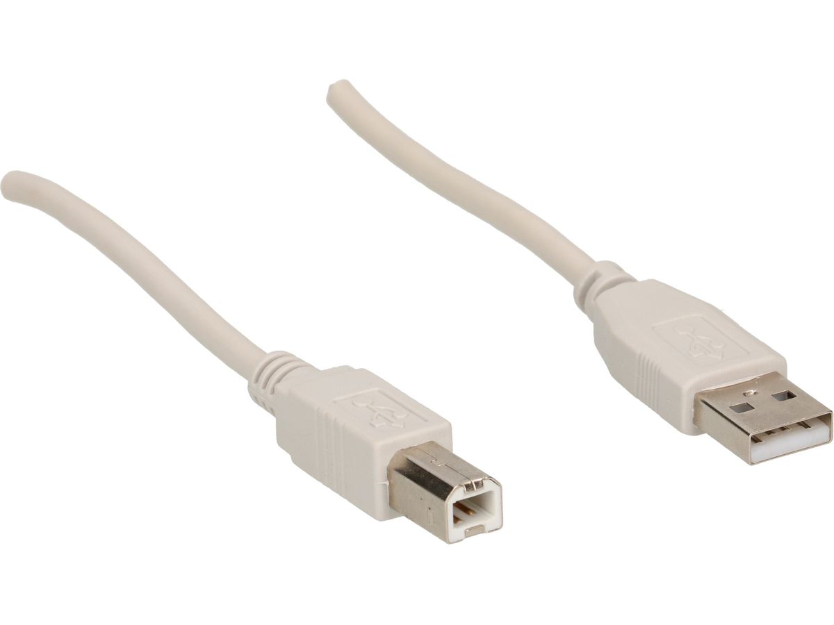 USB Kabel Version 2.0 3.0m grau