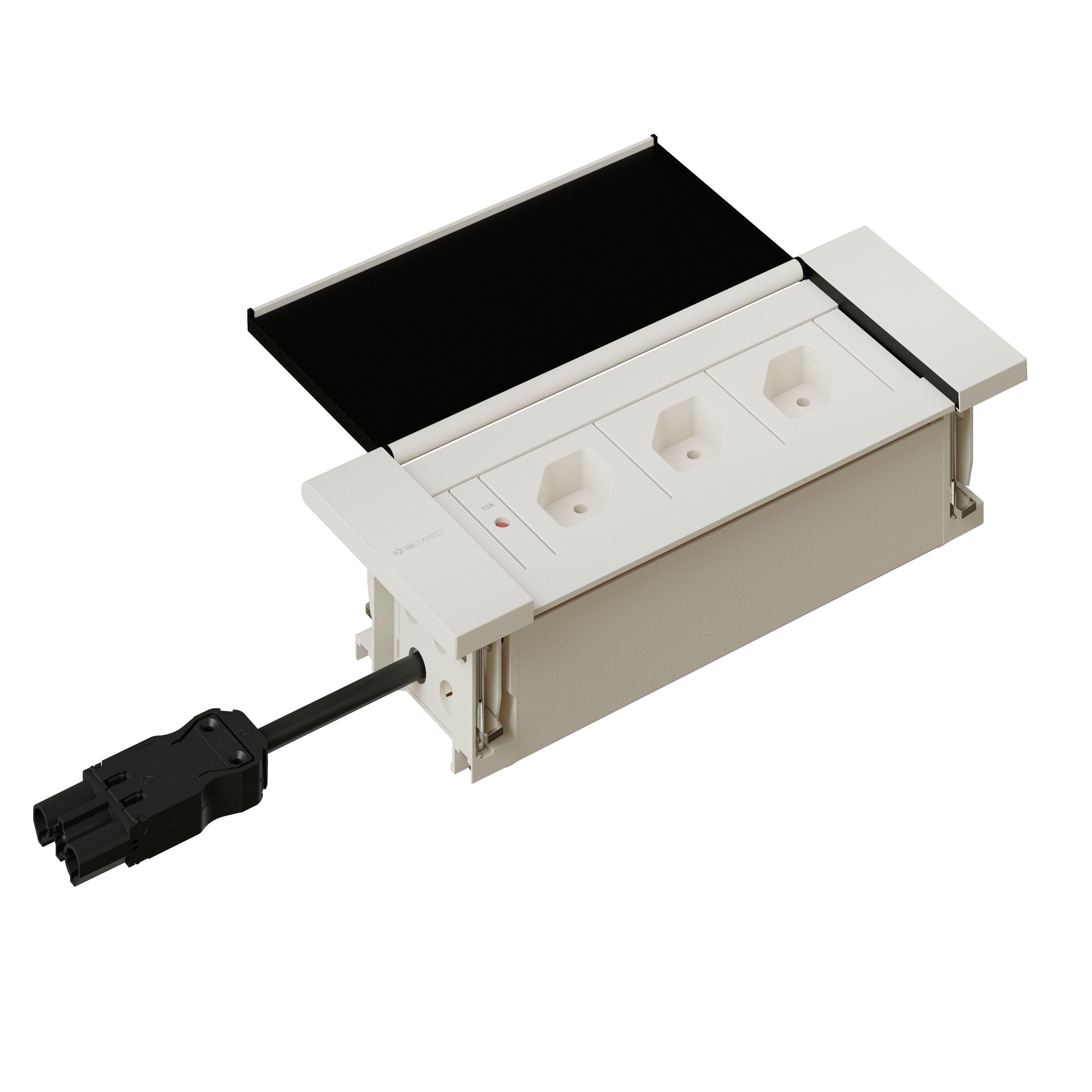 NEXO Steckdoseneinheit weiss 3x Typ 13