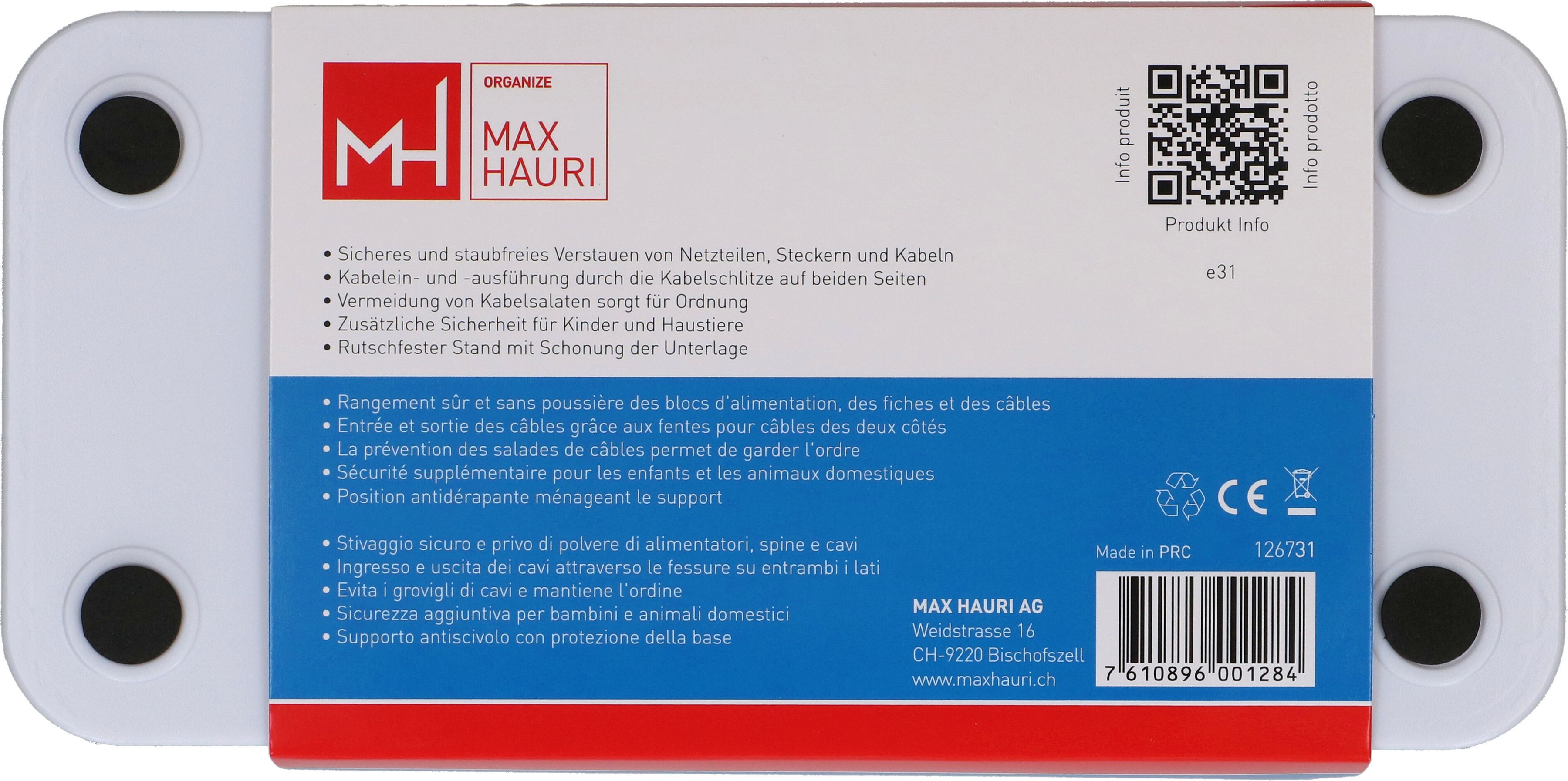 Cable Facility Box Cable Home petit blanc