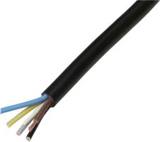câble TD H05VV-F5G1.5 noir