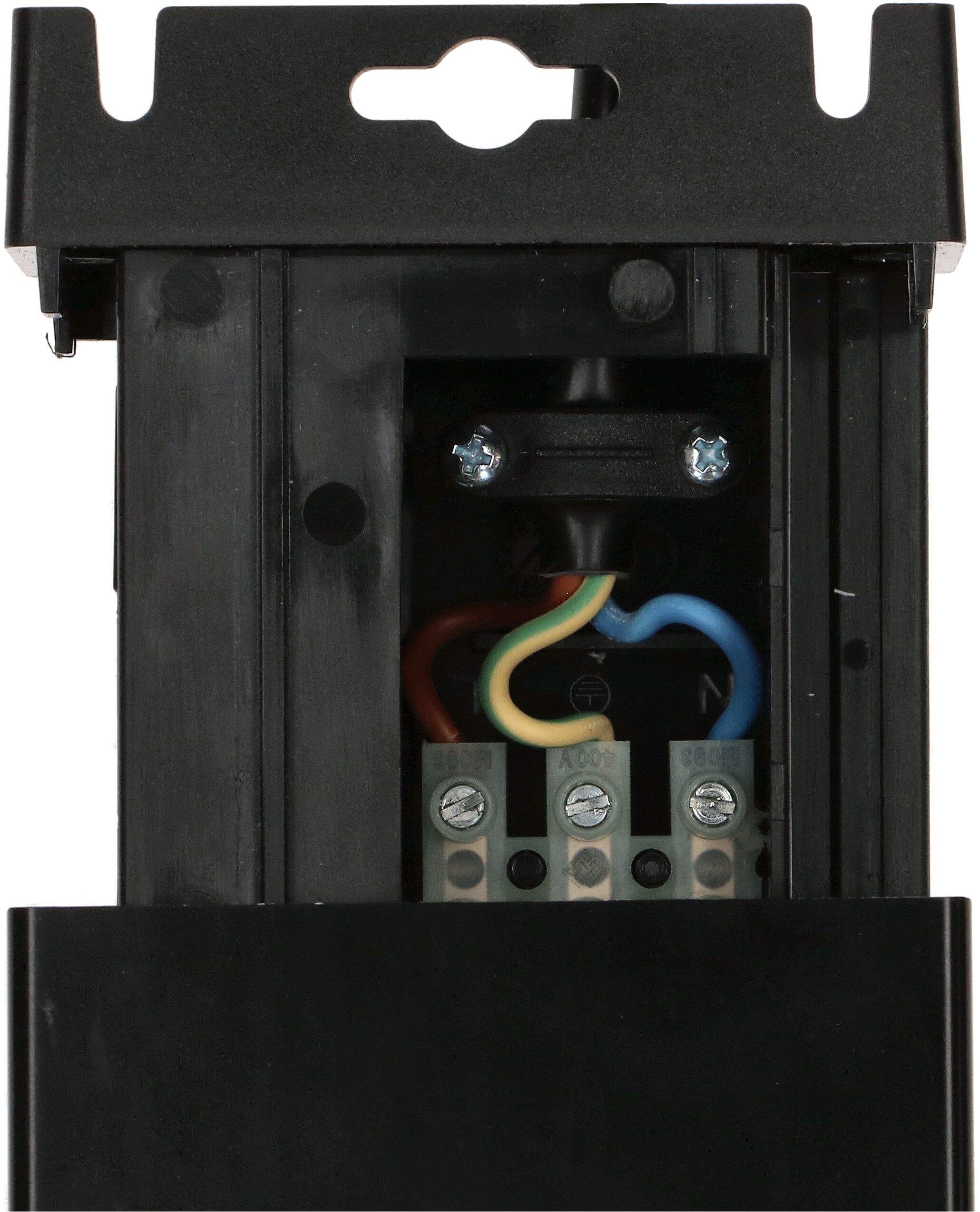 Steckdosenleiste Power Line 6x Typ 23 schwarz/orange