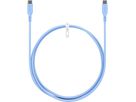 cavo di ricarica USB-C silicone 1.5m blu