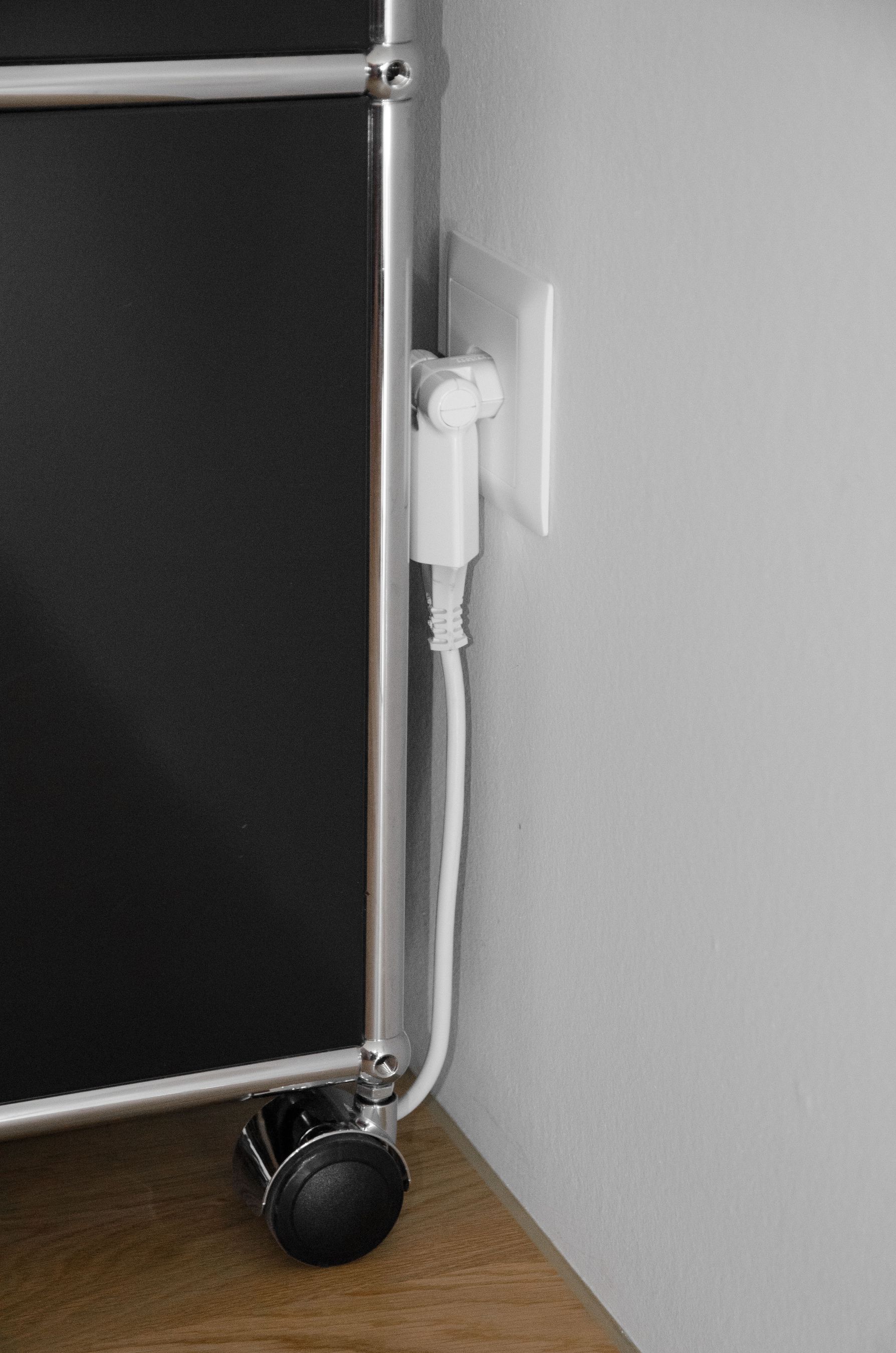 multiprise Safety Line 7x type 13 BS blanc interrupteur 2m cli.