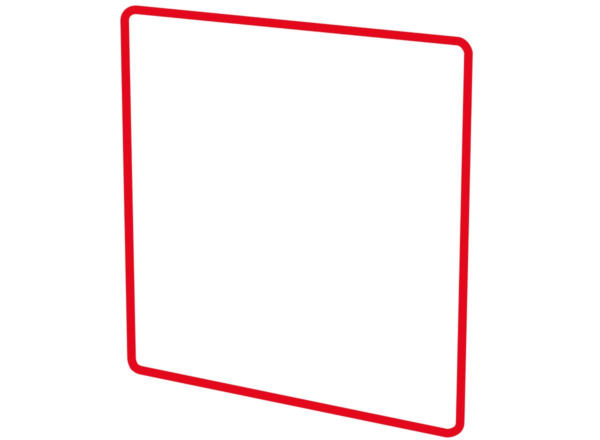 profilo decorativo dim.2x2 priamos rosso