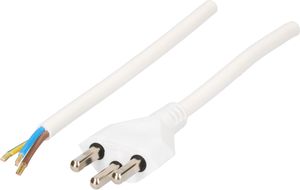 Cable cordset H05VV-F3G1,5mm2 white