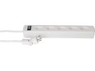 Steckdosenleiste Safety Line 5x Typ 13 90° BS ws Schalter 2m cli.