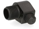 Klemmnippel PA AG M10x1 L=8mm schwarz