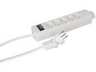 multipresa Safety Line 5+1x tipo 13 ne interruttore 3m clip-clap