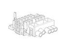 LBK 2/11 CON KU 11POL Axialverbinder