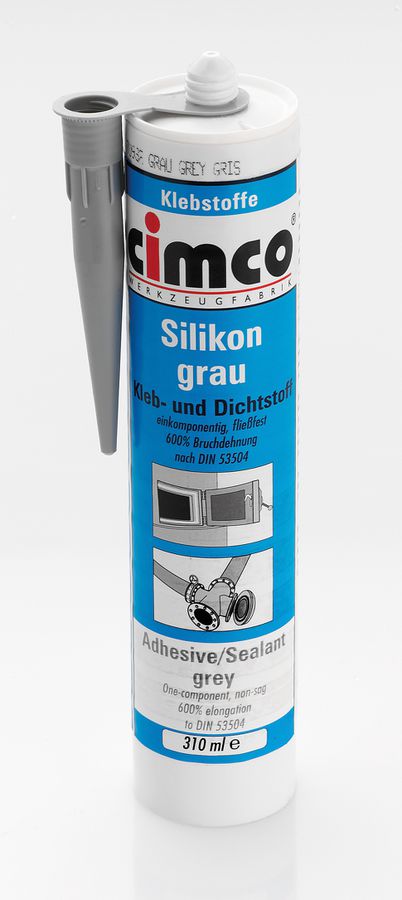 Silicone canaline portacavi 310ml adesivo/sigillante bianco spor.