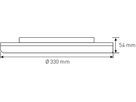 plafonnier et applique LED FLAT CCT 33 NOT 25W CCT 2750lm