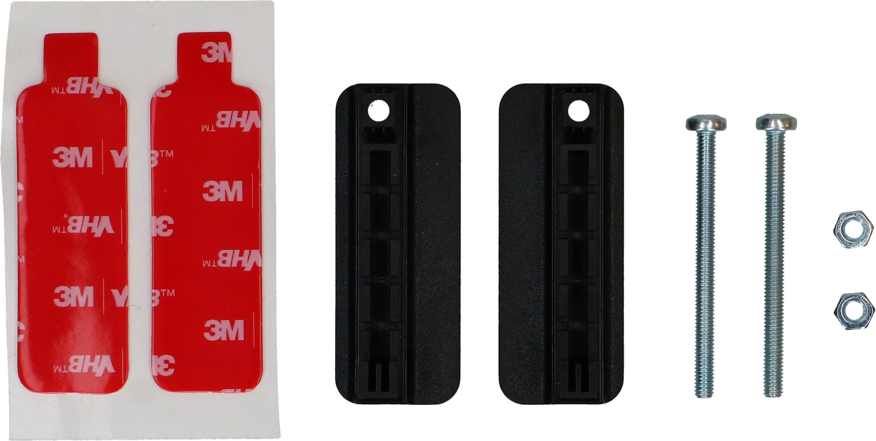 SUPRA Befestigungsset zum Kleben schwarz