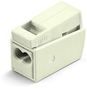 Netzanschlussklemme 2.5mm2 weiss / 10 Stück