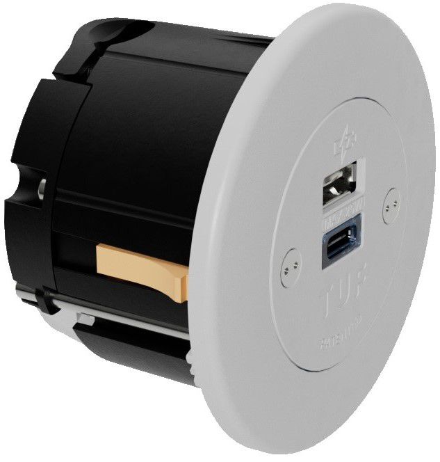 LIBERTY Steckdoseneinheit Pip mit USB-A/C 12/60W weiss