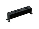 CUBO bloc multiprise noir 2x type 13 1x USB-A/C 1x module vide