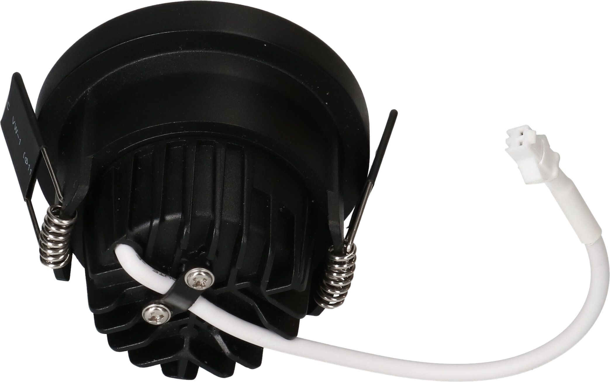 spot encastré à LED ATMA 68 noir 3000K 660lm 32°