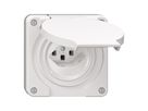 prise 1x type 23 ta.1x1 ENC Nevo blanc
