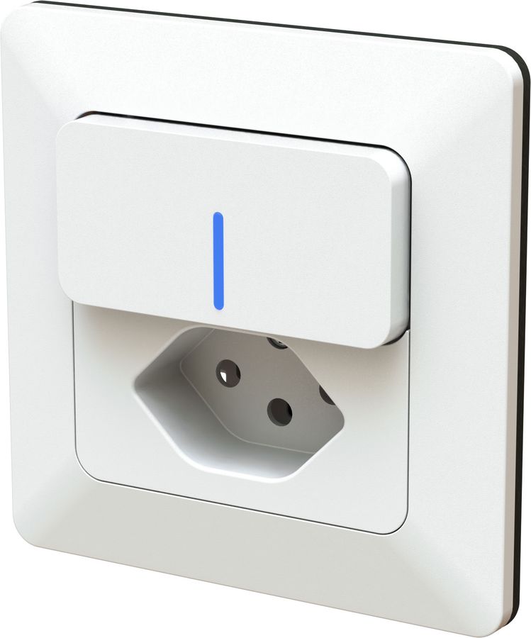 piccolo combi. pulsante NA/NC illu. / tipo 13 INC priamos bianco