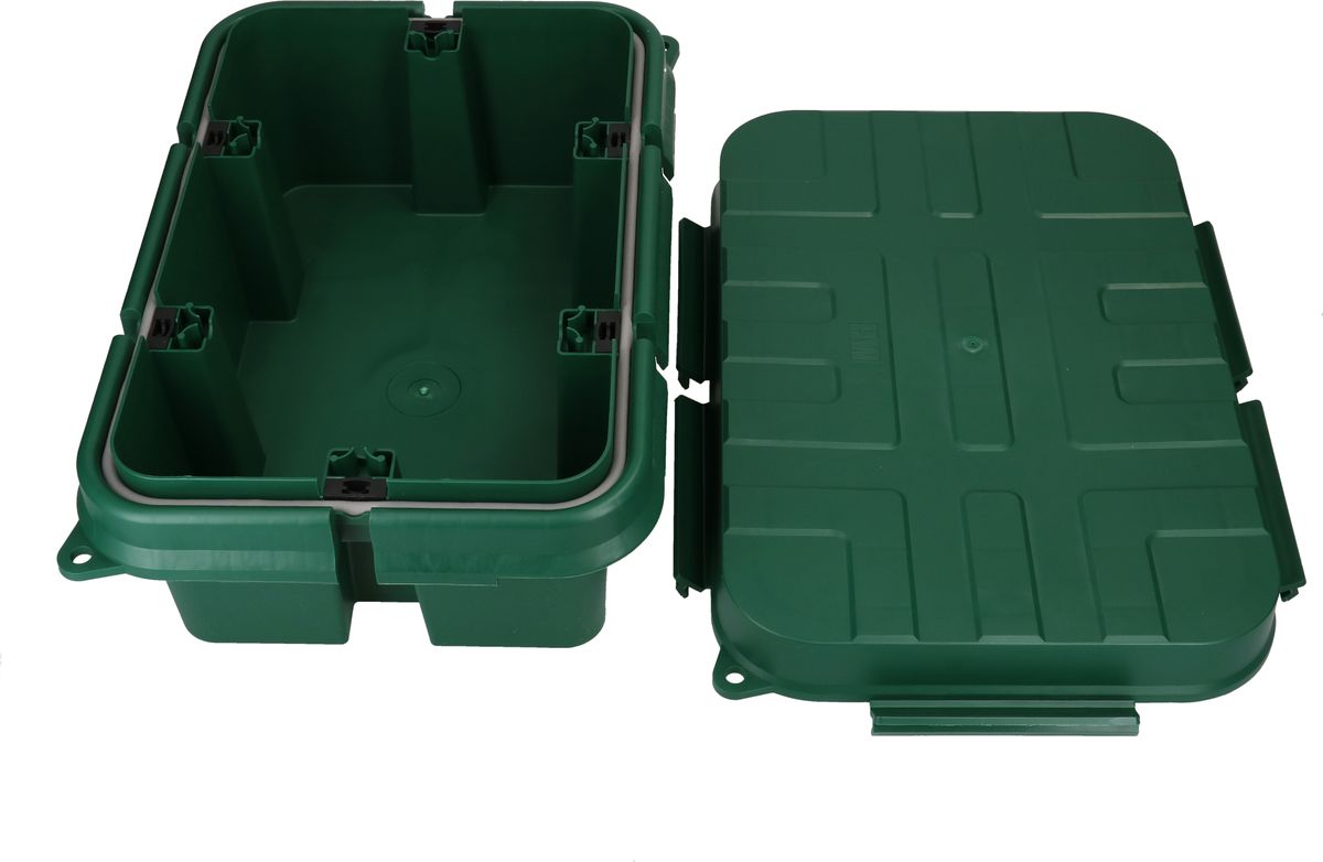 SAFETY BOX L verde IP55