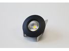 LED-Einbauspot WOODY Ø68 schwarz matt 3000K 660lm 60°