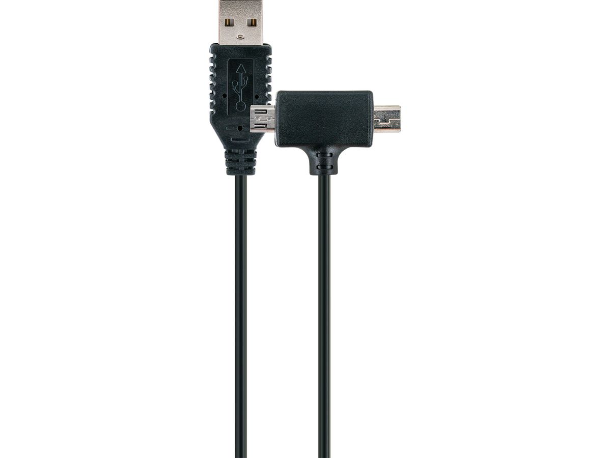 USB-Kabel 1.0m schwarz
