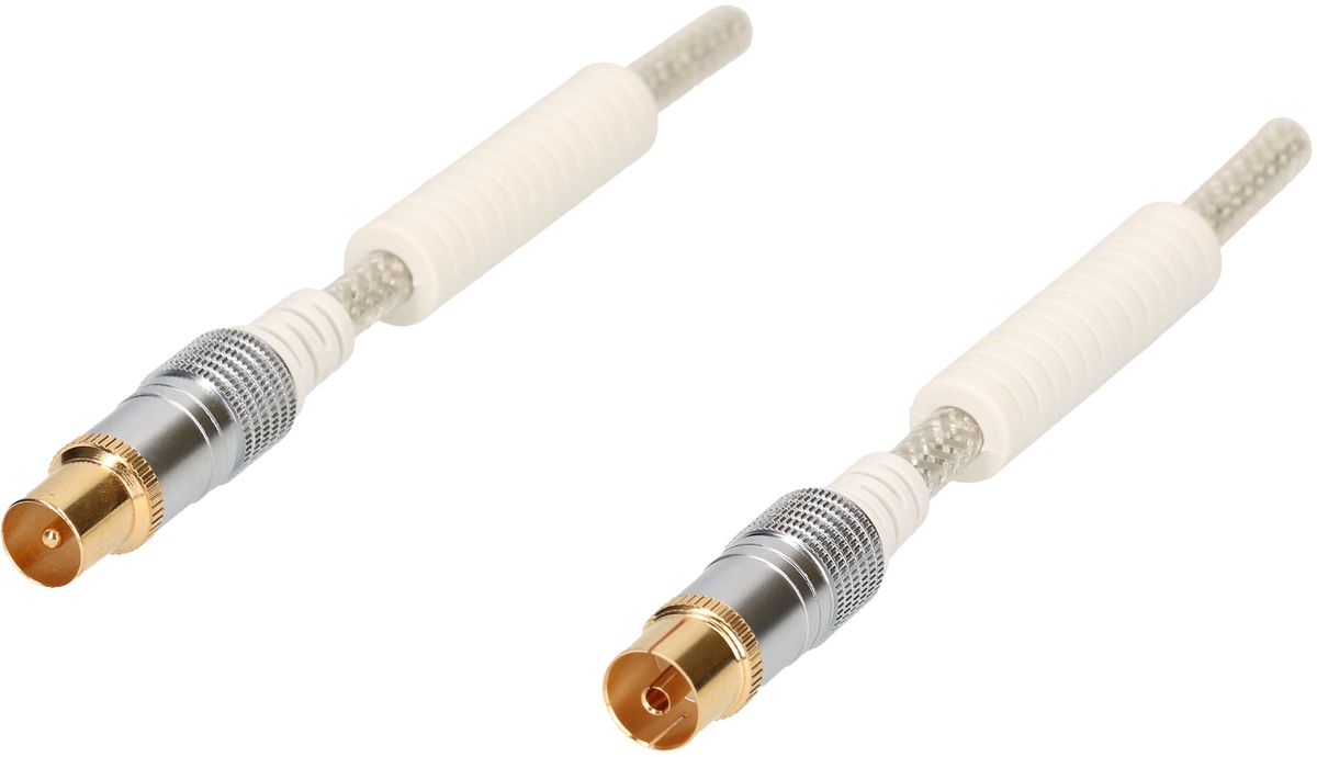 cavo di raccordo IEC 110dB 10m trasparente nucleo in ferrite