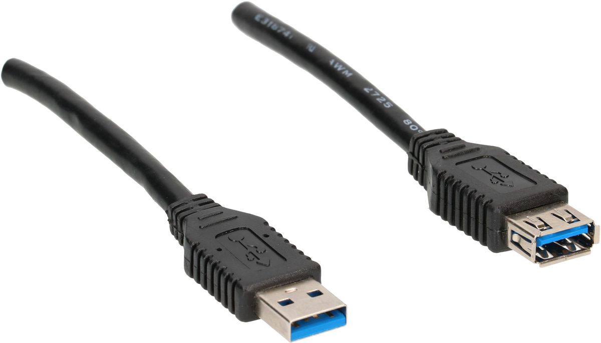 USB Verlängerung Version 3.0 3m schwarz