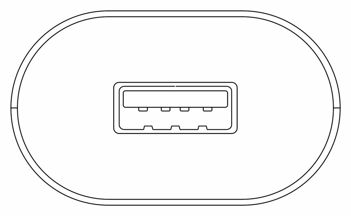 USB Hub / USB-C auf 4x USB 3.0A 0.18m