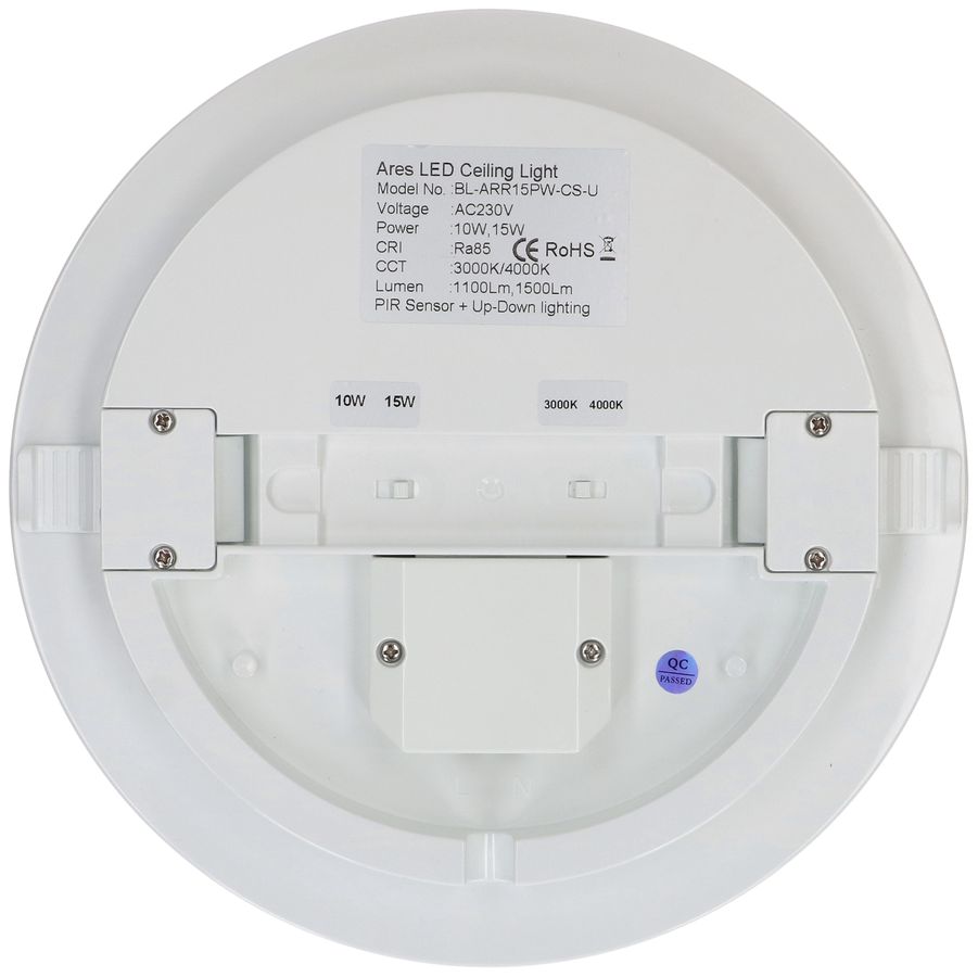 Deckenleuchte FLAT CCT 22 10/15W 1100/1500lm